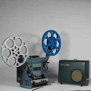 日本古董爱其eiki 16毫米16mm老式有声胶片电影机放映机功能正常