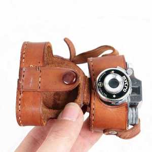 古董相机1940年代日产Mycro 微型间谍相机机械袖珍胶卷相机带胶卷