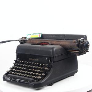 1940年代美国古董雷明顿remington 机械英文打字机简单使用8品