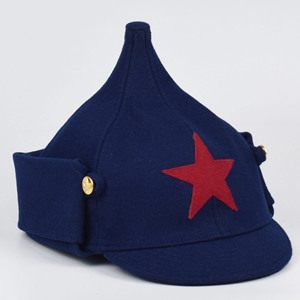 布琼尼帽二战库班哥萨克军呢帽羊毛保尔帽苏联红军骑兵帽一战斗帽