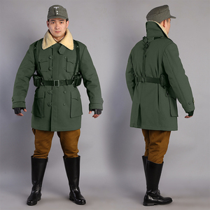 兵临城下同款德军军装科宁格上校风衣狙击手m1909毛呢外套二战风