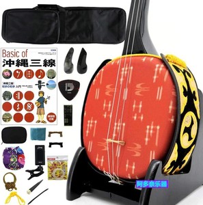 日本乐器 三味线 23件全套配件冲绳三线日本三弦吉他10款可选