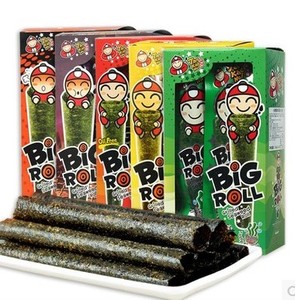 泰国 big roll小老板烤紫菜卷海苔卷 7味备注27g*12盒/箱