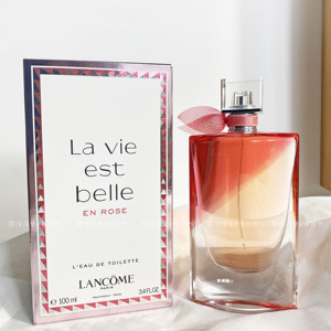 兰蔻 美丽人生玫瑰 la vie est belle en rose花香果香调女士香水