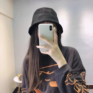 自闭乞丐风素颜遮脸渔夫帽女韩版百搭潮网红帽子女秋冬日系水桶帽