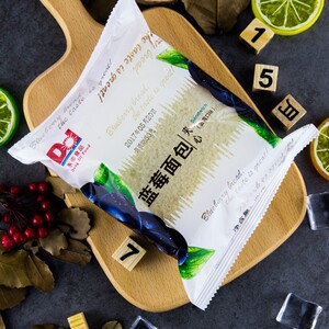 蓝莓面包 12袋整箱早餐夹心沙拉酱面包切片吐司味法西式零食面包