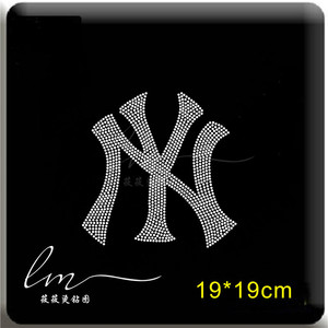 字母烫钻图案贴 服装辅料配件diy水钻羊毛衫打底裤袜子手套装饰贴