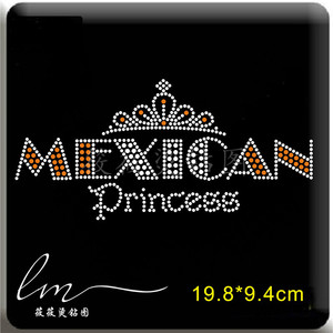 英文字母烫图贴 水钻diy服装辅料t恤烫钻烫图图案成品烫钻烫图