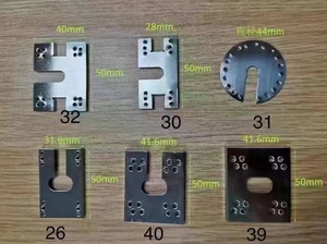 量大顺丰光伏导电片防雷接地刺片光伏板双刺垫片光伏支架穿刺垫片