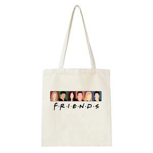 Friends Canvas  Shoulder Bag 经典美剧老友记六人行帆布手提袋