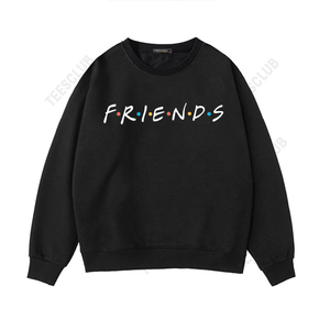 friends tv show hoodie women 美剧老友记经典friends字母卫衣