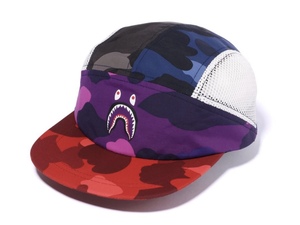 33日本代购 bape kids 迷彩拼色帽子 拼邮包税到手价 不退不换