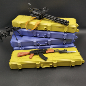 1/6兵人场景配件dam武器箱3a枪盒行李箱ht手提箱装备收纳箱子模型