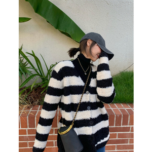 冰条线毛衣女针织