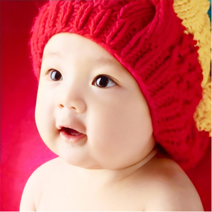 婚房婴儿海报墙贴备孕大眼宝宝画bb娃娃图片胎都早教小男孩儿子照