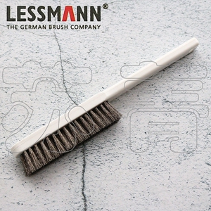 原装进口德国lessmann 细毛刷 不锈钢丝 卷曲 0.15 mm 刷毛密度高