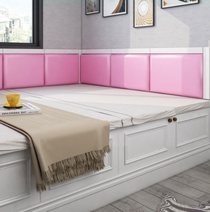 榻榻米软包墙围床围床头靠背炕围子墙贴自粘踏踏米护墙儿童防撞