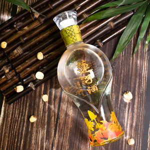 杭州建德特产荷花仙莲子酒50度500ml瓶里叶莲子酒