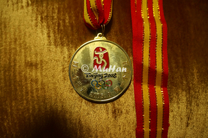 北京奥运会 奖牌 奖章 挂绳 北京2008全国青少年儿童才艺展评活动
