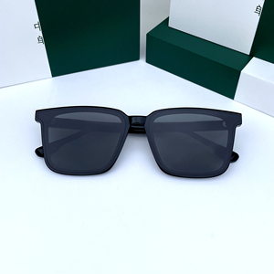 中单眼镜2021新款板材平面墨镜男女方形太阳镜zd2102