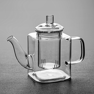 小型玻璃泡茶壶