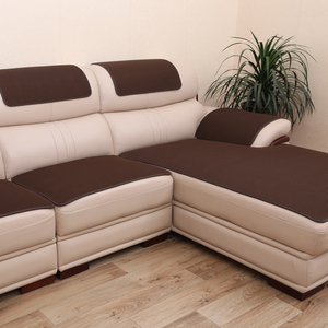 夏季真皮沙发垫防滑简约现代加厚组合办公室高档坐垫四季通用定做