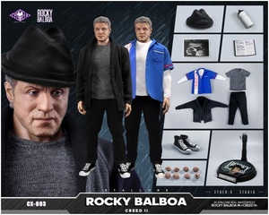 cyber-xstudio 传奇拳击教练 rocky洛奇 1/6 可动人偶 cx003 现货