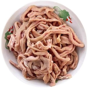 鸡肠 新鲜冷冻 鸡肠子 鸡小肠 半熟 鸡杂 火锅店麻辣烫 20斤 包邮