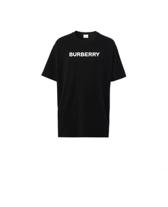 burberry/博柏利22ss新款经典黑白字母logo潮流短袖t恤男女_阿里巴巴