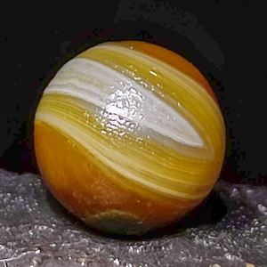 阿拉善外蒙古花眼玛瑙 天然原石 眼睛石 奇石 戈壁 糖心 缠丝彩色