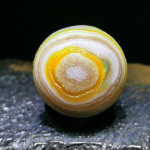 外蒙古阿拉善花眼玛瑙 天然原石 眼睛石奇石戈壁浮雕草花男女手链