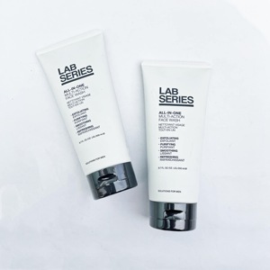 正品新款lab series朗仕多功能男士洗面奶洁面乳200ml控油去角质