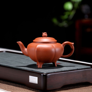 一厂早期紫砂壶文革纯手工宜兴原矿老壶保真捡漏花苞壶