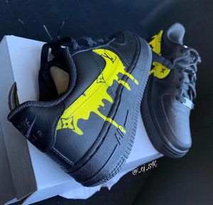 sinope球鞋定制 aj1 af1 手绘喷绘喷涂涂鸦 diy 店主帮改定制费
