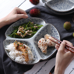 健康餐饭盘