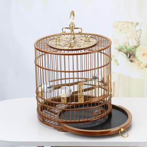 相思竹鸟笼芙蓉颠颏玉鸟柳莺文鸟黄雀绣眼竹皮抛光紫竹手工抽屉笼