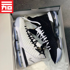 Nike Lebron16 Equality耐克詹姆斯黑白鸳鸯篮球鞋BQ5970-101-100