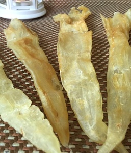 印尼野生三牙鳘鱼胶/花胶/鱼肚/鱼鳔/黄花筒/礼盒 15头 孕妇滋补