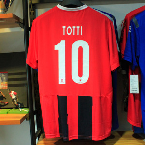 2018传奇归来明星赛托蒂备用球衣totti