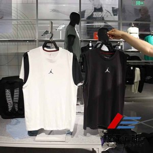 正品Nike耐克JORDAN夏季男子篮球运动训练针织无袖背心T恤DM1828