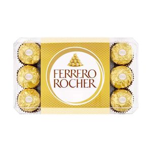 费列罗臻品巧克力制品糖果礼盒15粒心型装送女友表白中秋节礼物