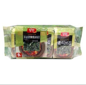 韩国东远碳烤海苔两班苏籽油芝麻橄榄油香脆海苔韩国进口拌饭即食