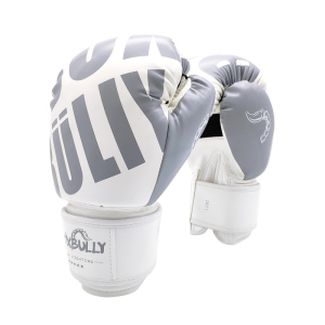 山拳套搏击专业散打成人男女青少年泰拳训练器材白色拳击手套九日山