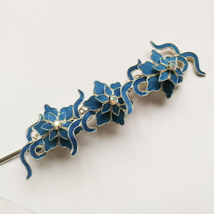 戏曲点翠头面头饰点翠串花条子点翠古装首饰越剧京剧清宫戏首饰