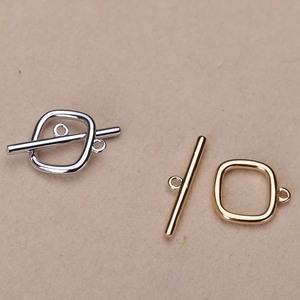 s925纯银饰品扣子 链子扣珍珠手链项链毛衣链搭扣 diy手工制作