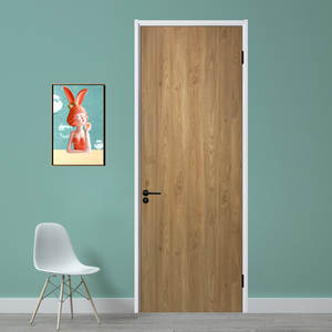 现代简约轻奢实木门定做卧室房间门室内窄边框木门套装门房门定制