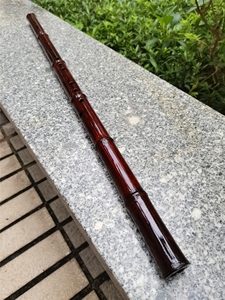 【忘忧栈大漆箫】臻品级紫竹大漆箫/内径黑色镜面大漆/忘忧栈亲制