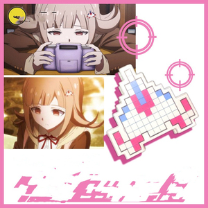 包邮弹丸论破2七海千秋小飞机像素发夹发卡头饰发饰cosplay配饰