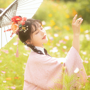 后雨山国风大赏同款发饰亚力克盘发钗子发簪日式和服古风花魁头饰