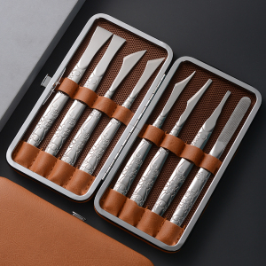 足浴修脚刀套装足疗店专用不锈钢女后跟专业技师用去死皮老茧工具